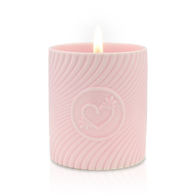 Pink Massage Candle 250 gram Litchi Martini