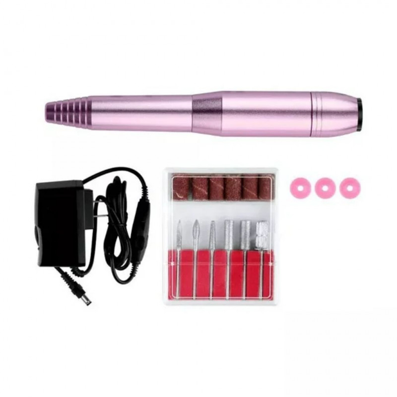 Portable Electric Nail Drill with 11PCS Nail Drill Bits and Sanding Bands