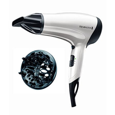 Remington D3015 Ionic Conditioning Hair Dryer With Diffuser 2000W - Gray