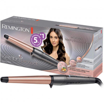 Remington Keratin Protect Conical Curling Iron, 19-28mm, Pro + setting (185 °C)