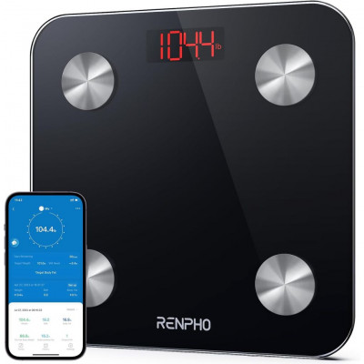 RENPHO Body Fat Scale with App for BMI Body Fat Analysis, 13 Body Measurements