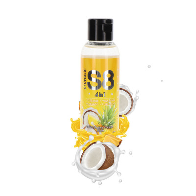 S8 4 in 1 Dessert Lube Pineapple 125 ml