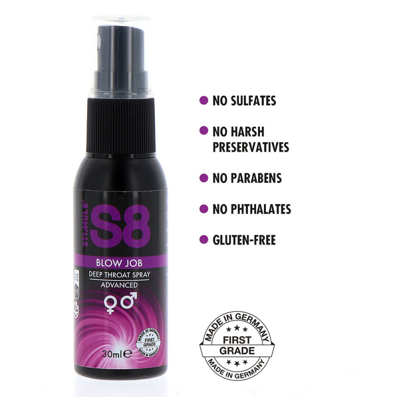 S8 Deep Throat Spray 30ml