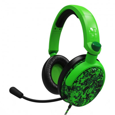 Stealth Gaming Headset Neon Green, 3,5 mm Multi-Plattform (XBox One, Serie S/X, PS4/5, Tablet)