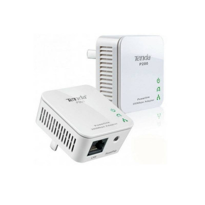 TENDA Powerline P200Kit Mini - Starter Kit 2pz LAN 200Mbps