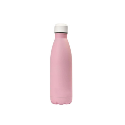 MULIN Stainless Steel Water Bottle 500 ml Pink.