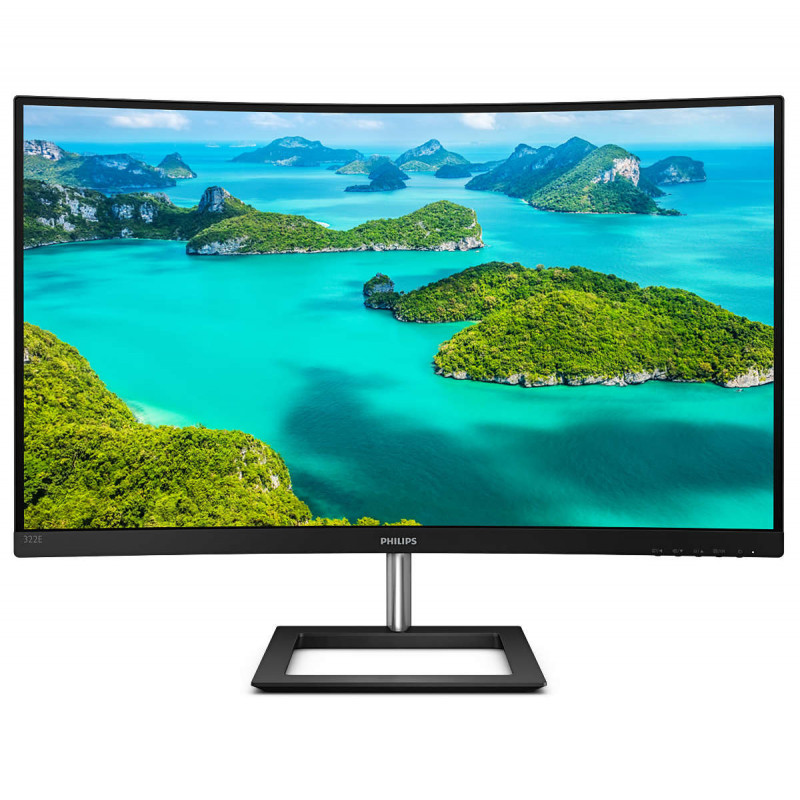 Philips E Line 322E1C 00 LED display 80 cm (31.5") 1920 x 1080 pixels Full HD LCD Black