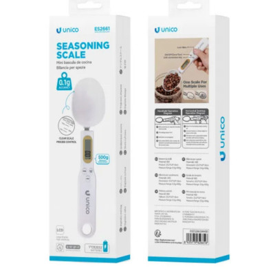 Unico-Digital Spoon Scale, Electronic Measuring Spoon for Food.