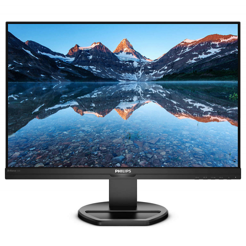 Philips B Line 240B9 00 computer monitor 61.2 cm (24.1") 1920 x 1200 pixels WUXGA LED Black