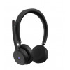 Lenovo Wireless VoIP Headset Head-band Office Call center Bluetooth Black