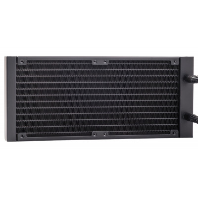 itek SKETLIQ 240 ARGB Processor Liquid cooling kit 12 cm Black