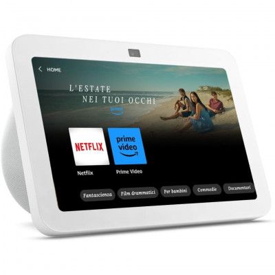 Echo Show 8 Newest gen HD Smart Touchscreen With Spatial Audio And Alexa, Black