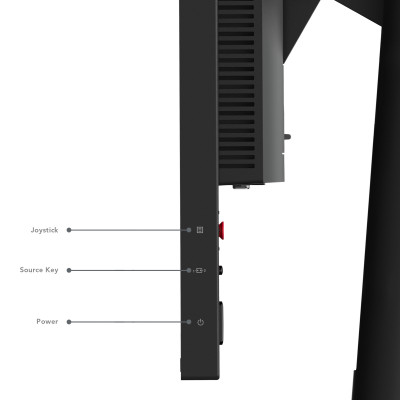 Lenovo ThinkVision T24d-30 LED display 61 cm (24") 1920 x 1200 pixels Full HD Black