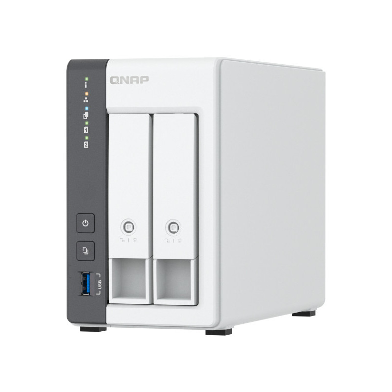 QNAP TS-216G NAS storage server Tower Cortex-A Cortex-A55 4 GB HDD White