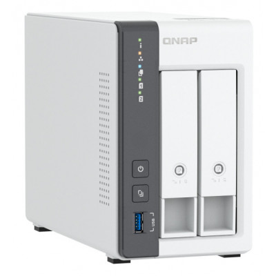 QNAP TS-216G NAS storage server Tower Cortex-A Cortex-A55 4 GB HDD White