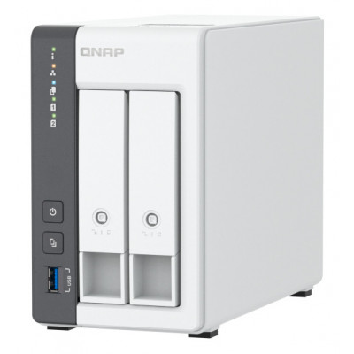 QNAP TS-216G NAS storage server Tower Cortex-A Cortex-A55 4 GB HDD White