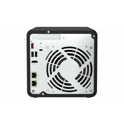 QNAP TS-464 NAS Tower Intel® Celeron® N5095 8 GB DDR4 0 TB QNAP QTS Black