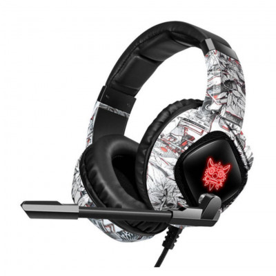 ONIKUMA K19 Wired Gaming Headphones 3.5mm, White