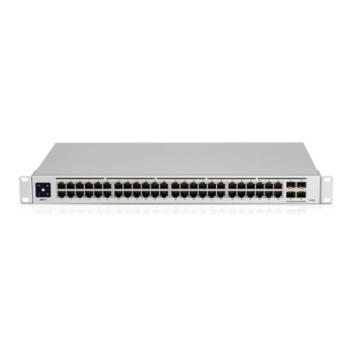 UBIQUITI SWITCH 48 PORTE LAN GIGABIT Gen2 Layer 2 and Layer 3, 4P 10G SFP+, USW-PRO-48-EU