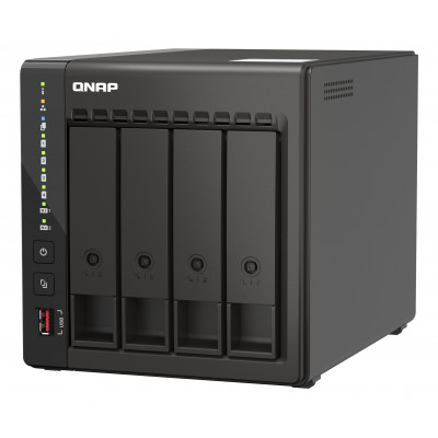 QNAP TS-453E NAS Tower Intel® Celeron® J6412 8 GB 0 TB QNAP QTS Black