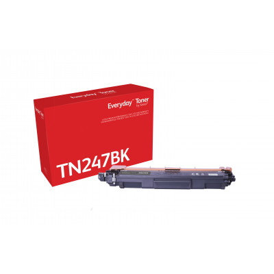 Everyday ™ Black Toner by Xerox compatible with Brother TN247BK, High capacity
