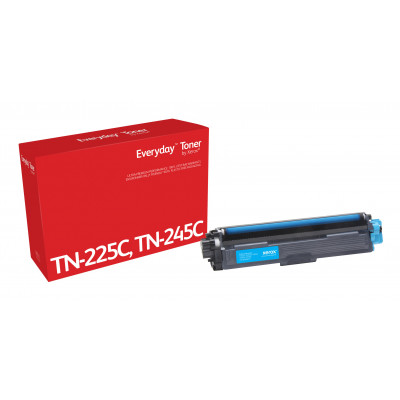 Everyday ™ Cyan Toner by Xerox compatible with Brother TN225C  TN245C, High capacity