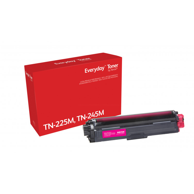 Everyday ™ Magenta Toner by Xerox compatible with Brother TN225M  TN245M, High capacity