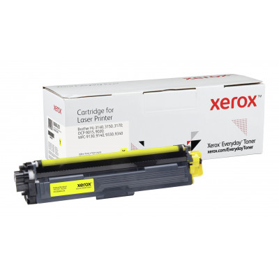 Everyday ™ Yellow Toner by Xerox compatible with Brother TN225Y  TN245Y, High capacity