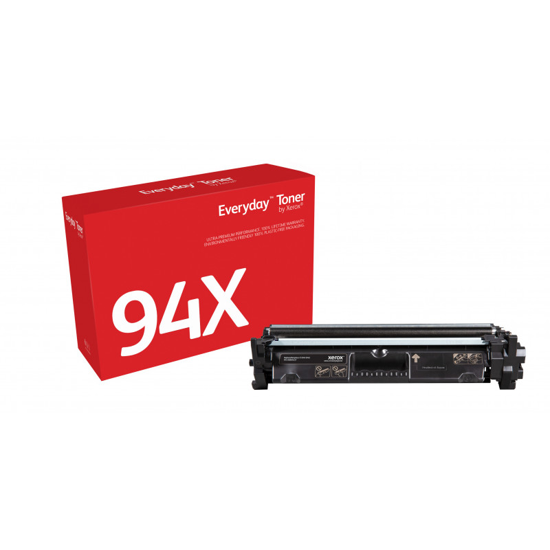 Everyday ™ Black Toner by Xerox compatible with HP 94X (CF294X), High capacity