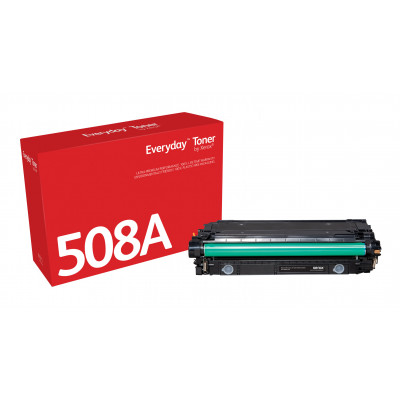 Everyday ™ Black Toner by Xerox compatible with HP 508A (CF360A), Standard capacity