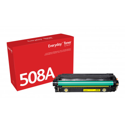 Everyday ™ Yellow Toner by Xerox compatible with HP 508A (CF362A), Standard capacity