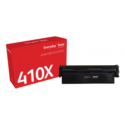 Everyday ™ Black Toner by Xerox compatible with HP 410X (CF410X), High capacity