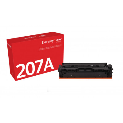 Everyday ™ Black Toner by Xerox compatible with HP 207A (W2210A), Standard capacity
