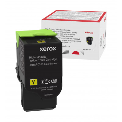 Xerox Genuine ® C310 Color Printer​ ​C315 Color Multifunction Printer Yellow High capacity Toner Cartridge (5500 Pages) -