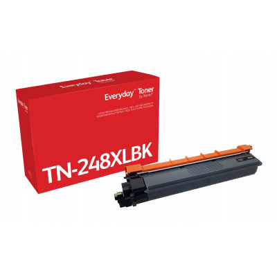 Everyday ™ Black Toner by Xerox compatible with Brother TN248XLBK, High capacity