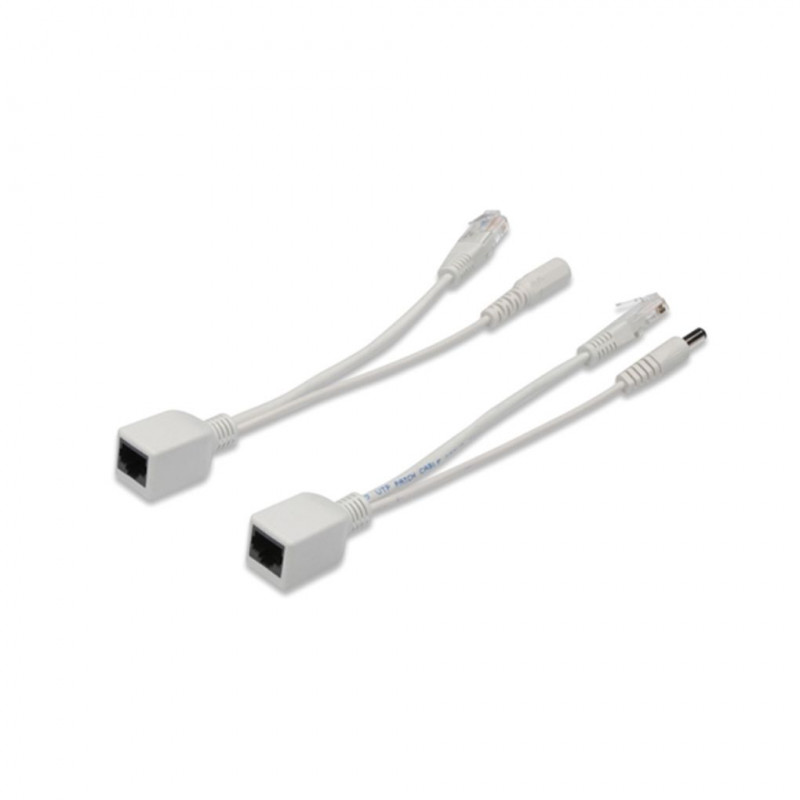 Splitter Cable Kit POE Adapters For CAT.5 Networks.