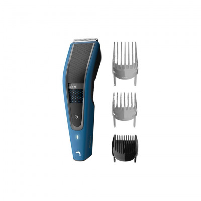 Philips Hair clipper Series 5000, Cordless, 3 Guides included, Blue