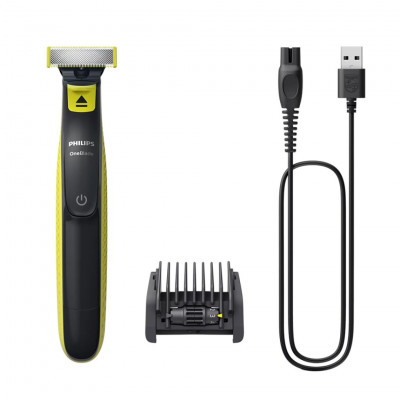 Philips OneBlade Trim, Edge & Shave Any Length of Hair 5-in-1 Adjustable Comb