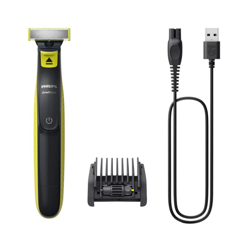 Philips OneBlade Trim, Edge & Shave Any Length of Hair 5-in-1 Adjustable Comb