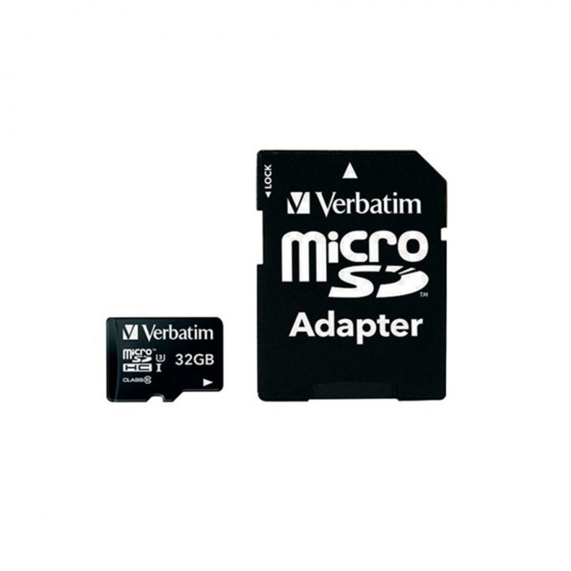 Verbatim 32GB, Micro SDHC, Class 10