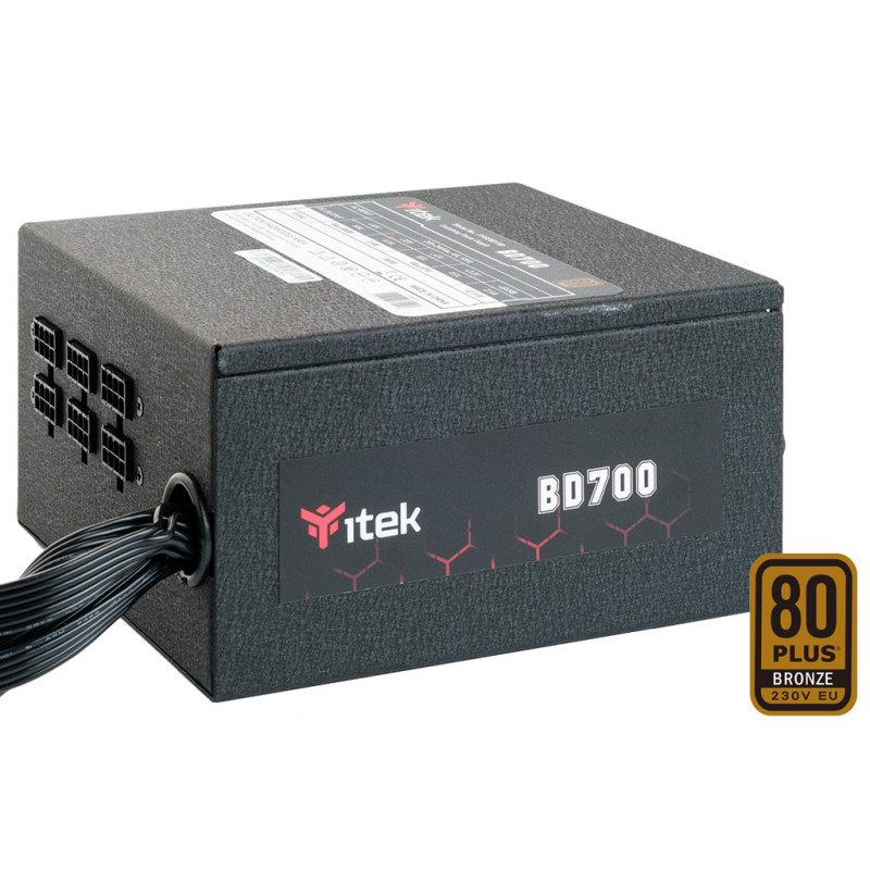 itek BD700 power supply unit 700 W 24-pin ATX ATX Black