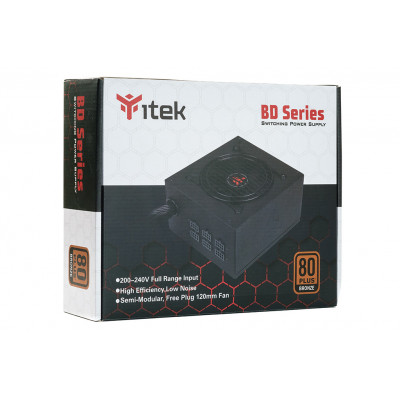 itek BD700 power supply unit 700 W 24-pin ATX ATX Black