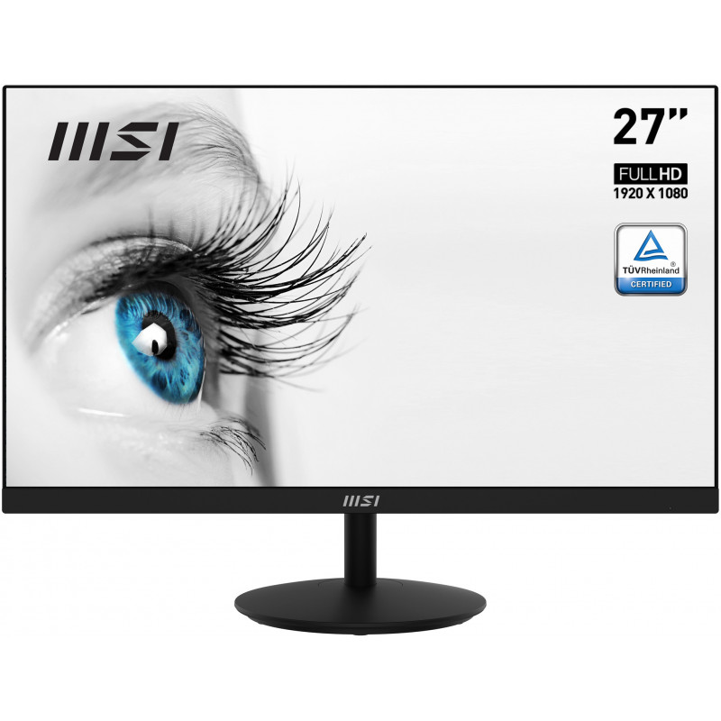 MSI Pro MP271A computer monitor 68.6 cm (27") 1920 x 1080 pixels Full HD LCD Black