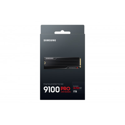 Samsung 9100 PRO Heatsink PCIe® 5.0 NVMe™ M.2 SSD - 1 TB