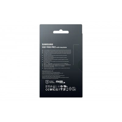 Samsung 9100 PRO Heatsink PCIe® 5.0 NVMe™ M.2 SSD - 1 TB