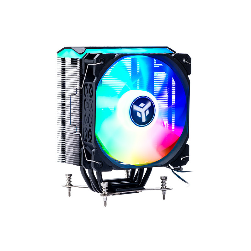 itek ICY-4HLA Processor Cooler 12 cm Black, White