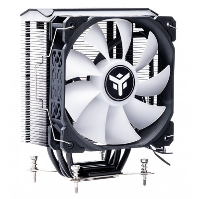 itek ICY-4HLA Processor Cooler 12 cm Black, White