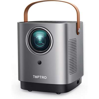 TOPTRO LED Projector Full HD 1080P, 5GWiFi Bluetooth, Touchscreen Button/Dustproof