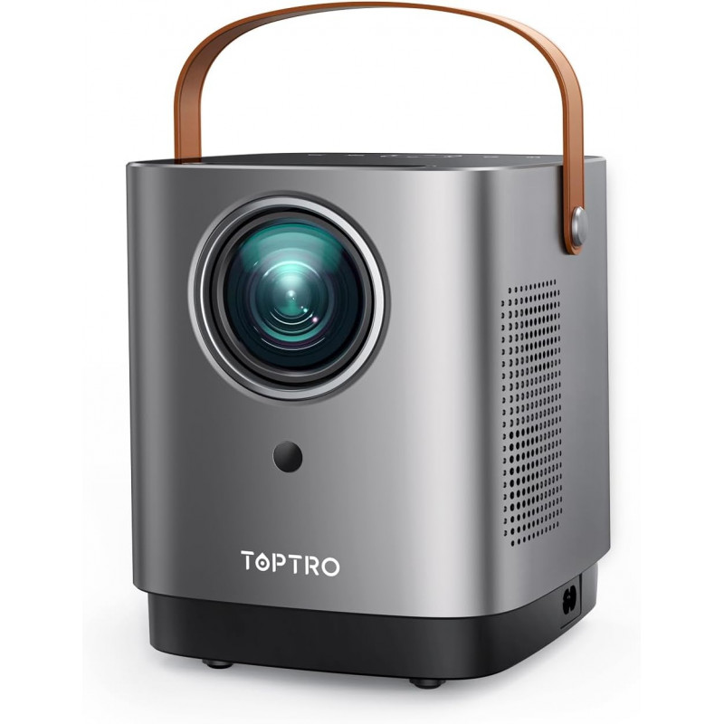 TOPTRO LED Projector Full HD 1080P, 5GWiFi Bluetooth, Touchscreen Button/Dustproof