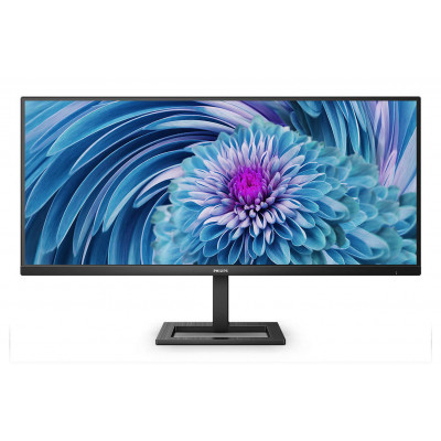 Philips E Line 346E2LAE 00 LED display 86.4 cm (34") 3440 x 1440 pixels Wide Quad HD LCD Black